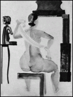 Дейнека А. А. Натурщица перед зеркалом 1928