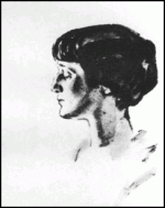 Тырса Н. А. Портрет Анны Ахматовой 1928
