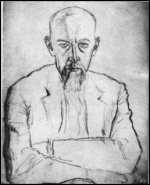 Фаворский В. А. Портрет Павлинова П. Я. 1933