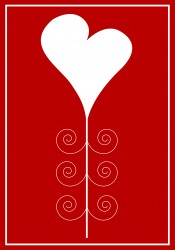 Фон для открытки ко дню святого Валентина