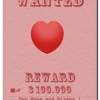 Открытка Wanted ко дню святого Валентина
